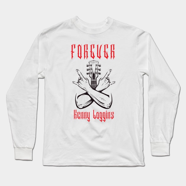 Kenny Loggins Long Sleeve T-Shirt by Rixelrely